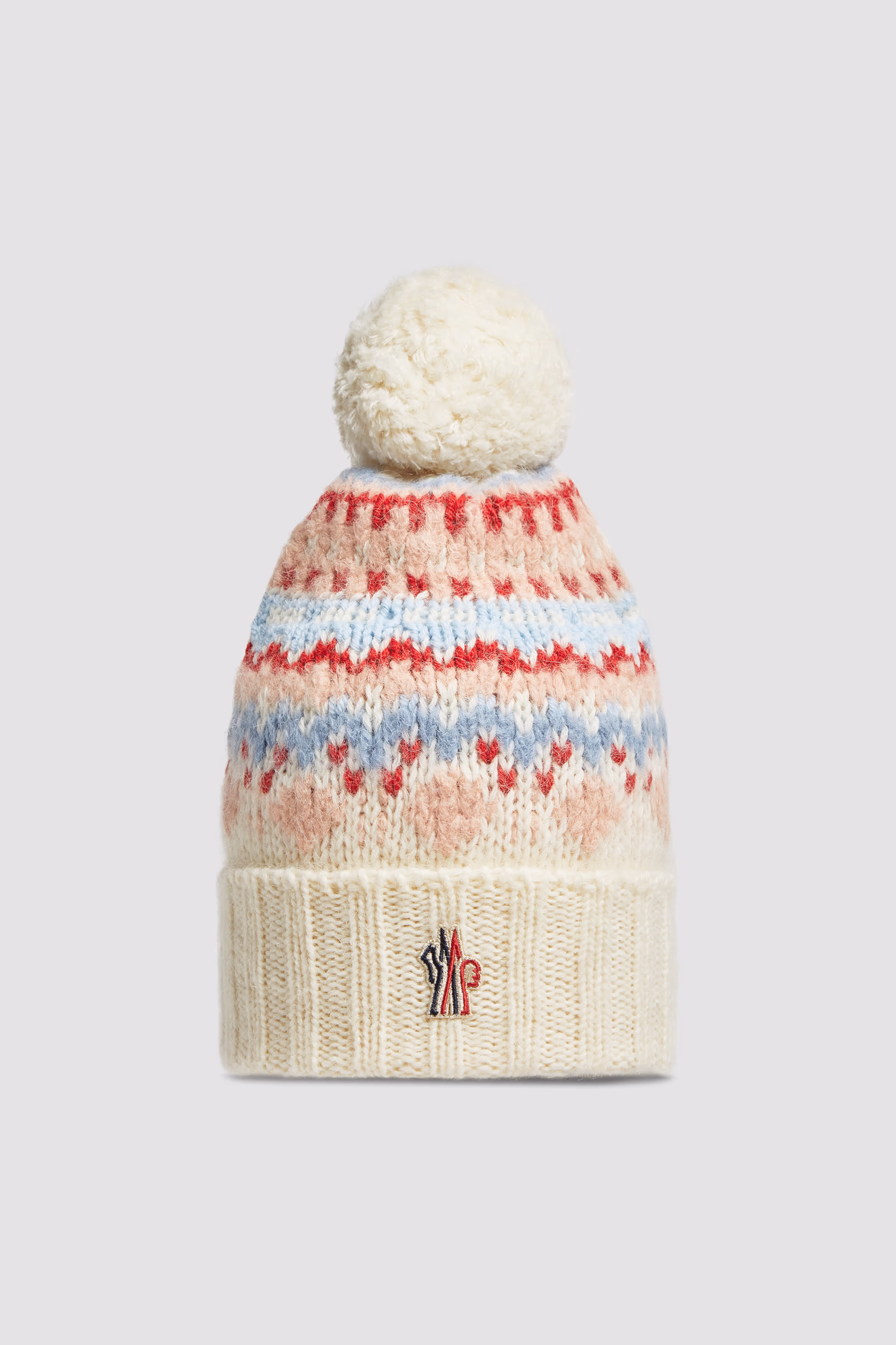 Gorro de lana, mohair y alpaca Mujer Multicolor Moncler 0
